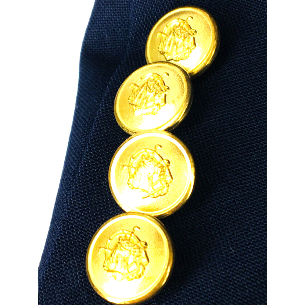 44L Chaps Ralph Lauren USA Mens Vintage 2 Button Wool Blazer Sport Coat Jacket - Picture 3 of 12
